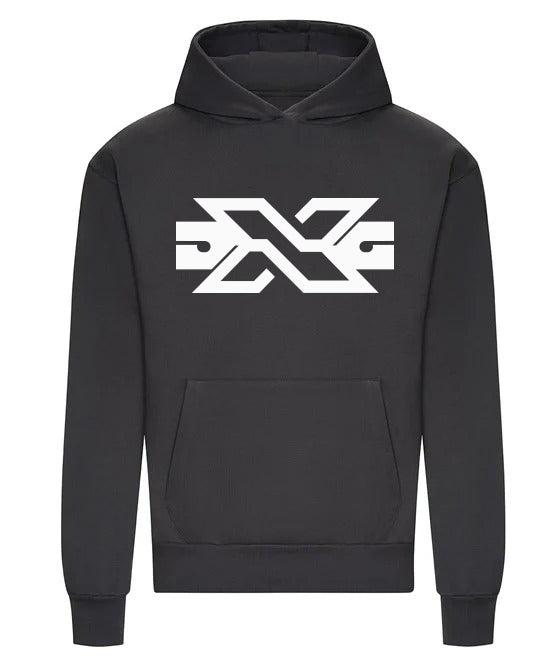 DXG Large Logo Hoodie - Charcoal