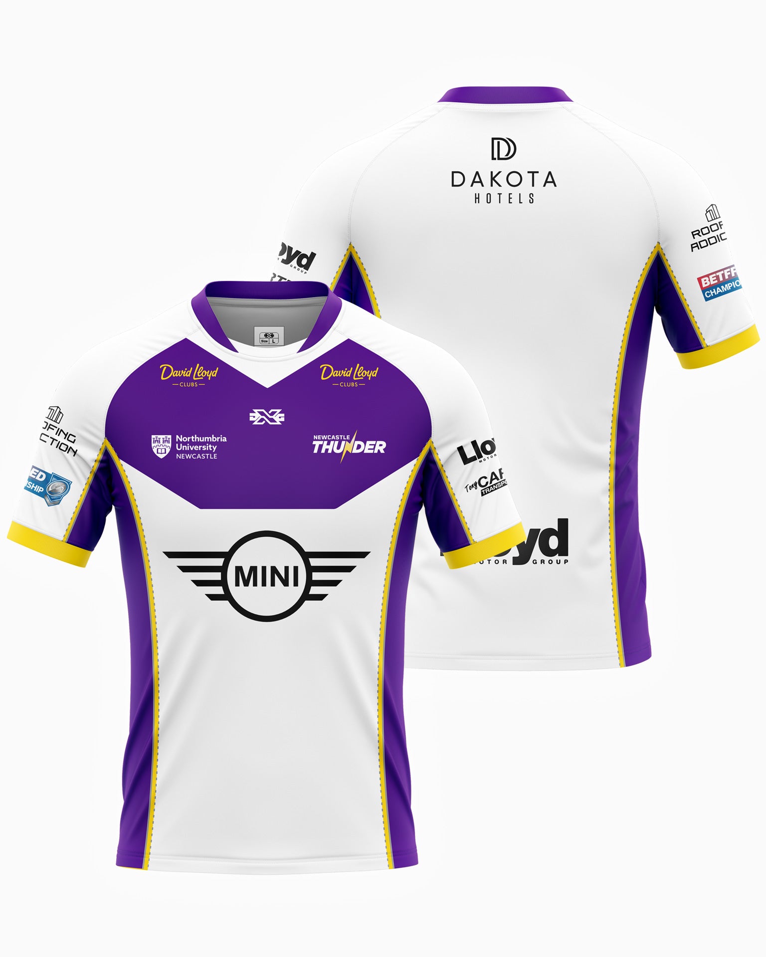 Newcastle Thunder 2026 Away Jersey – DXG